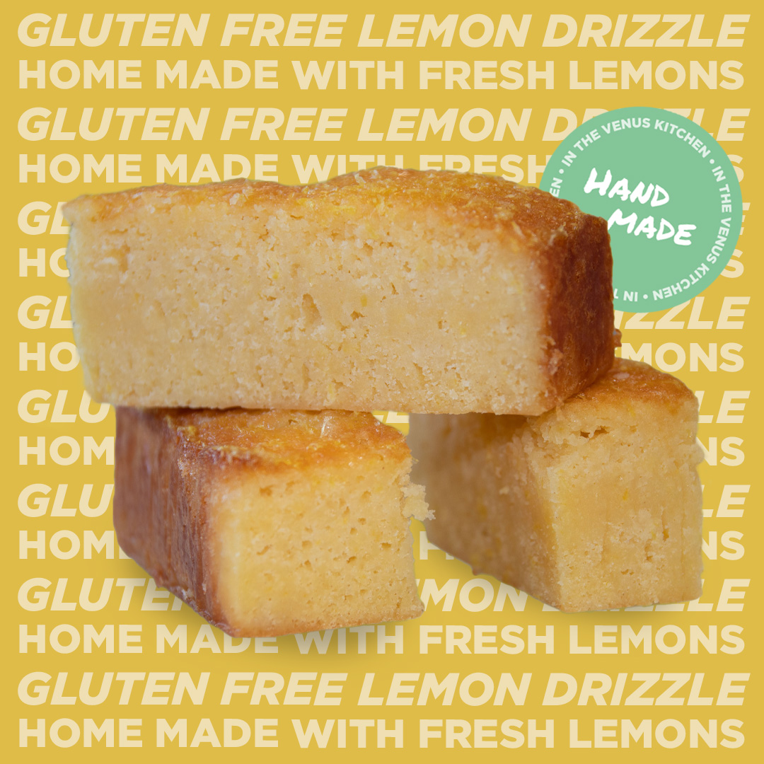 Lemon Drizzle Cake (Gluten Free)